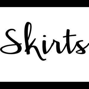 Skirts under this listing